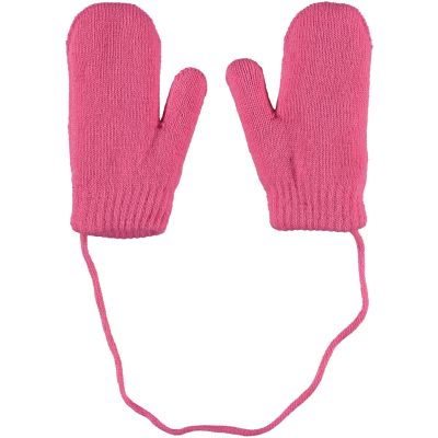 Sarlini Wanten Knit Teddy Voering Pink