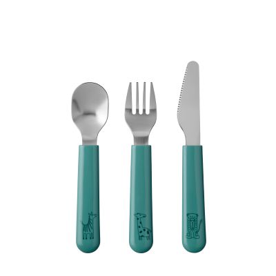 Mepal Kinderbestek Set Mio Deep Turquoise 3-Delig