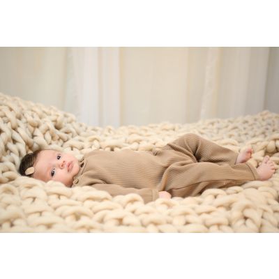BESS Boxpak Rib Sand  maat 56