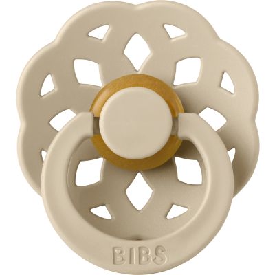 Bibs Fopspeen Boheme Round 0-6mnd Vanilla
