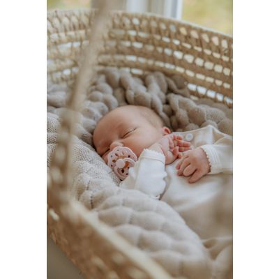 Bibs Fopspeen Boheme Round 0-6mnd Blush