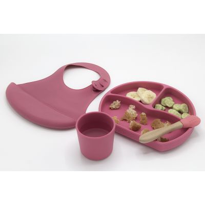 Babyjem Siliconen Voedingsset Roze