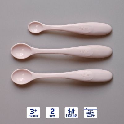 Difrax Lepels Babyvoeding Blossom (3 stuks)