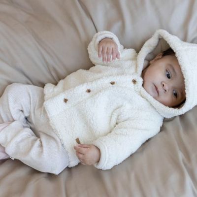 Little Dutch Broek Rib Sand maat 50/56