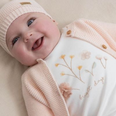 Little Dutch Vest Gebreid Pink maat 50/56
