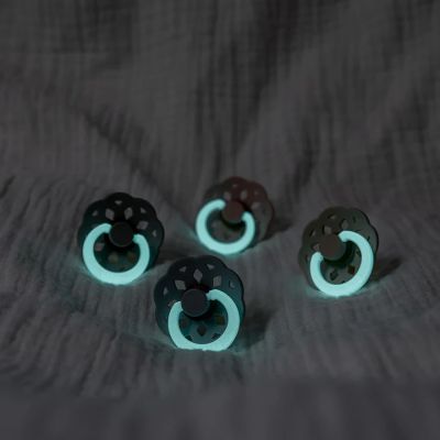 Bibs Fopspeen Boheme Round 0-6mnd Glow Blush