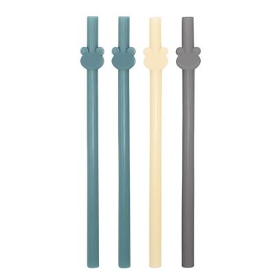 Babyjem Rietjes Siliconen 4-Pack