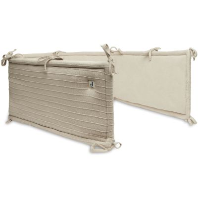Jollein Box/Bedbumper Pure Knit Nougat