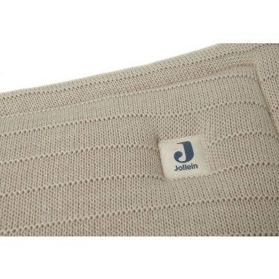 Jollein Box/Bedbumper Pure Knit Nougat
