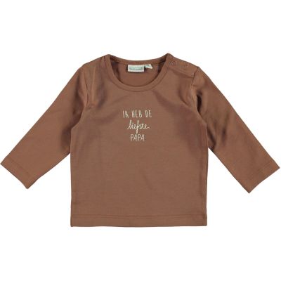 Babylook T-Shirt Liefste Papa Rawhide maat 56