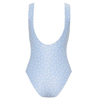 Little Dutch Badpak Dames Daisies Blue maat 38