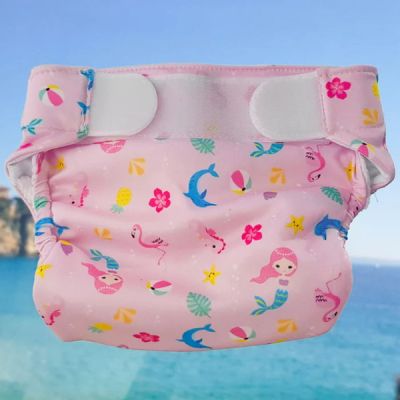 Freds Swim Academy Zwemluier Roze Maat 1 (4-9 kg) One size