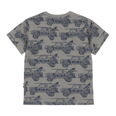 Dirkje T-Shirt Korte Mouw Jeep Faded Green 86