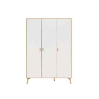 ToiToiKids Hanglegkast 3 Deurs Jort Wit/Naturel