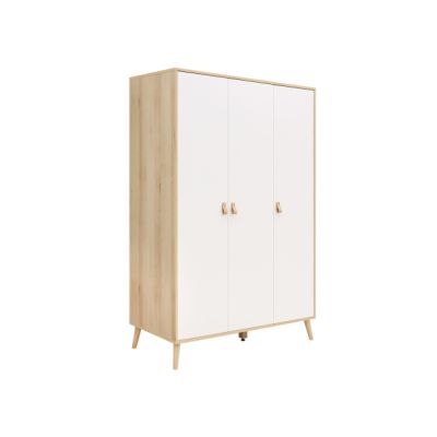 ToiToiKids Hanglegkast 3 Deurs Jort Wit/Naturel