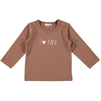 Babylook T-Shirt I Love Papa Rawhide 68