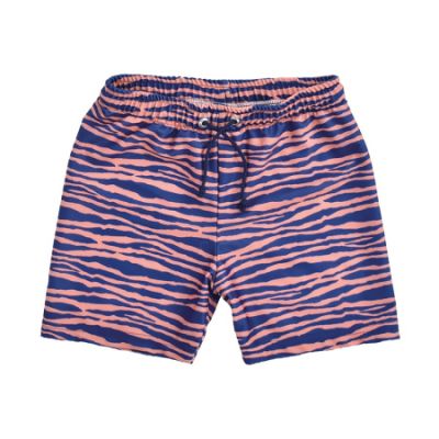Swim Essentials Zwembroek Blue/Orange Zebra 86-92