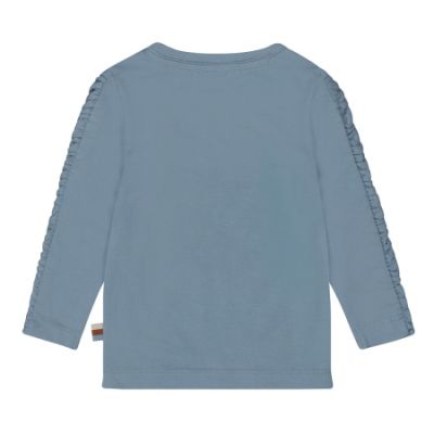 Dirkje T-Shirt Smile Faded Blue 68