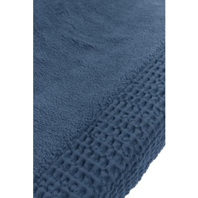 Meyco Aankleedkussenhoes Wafel Teddy Indigo 50 x 70 cm
