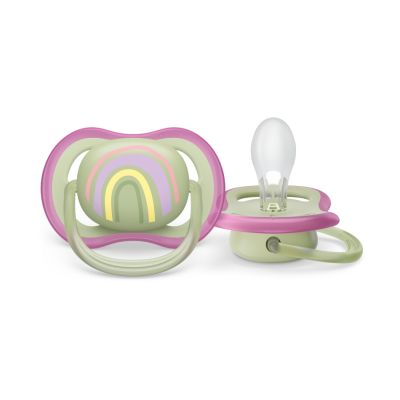 Philips Avent Fopspeen Ultra Air Sun / Rainbow - Purple 0-6mnd (2 stuks) SCF085/59
