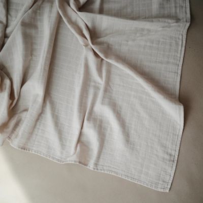 Mushie Swaddle Fog 120 x 120 cm