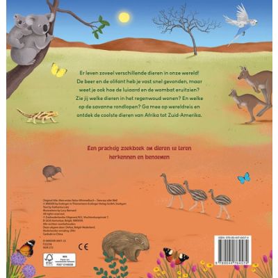 Deltas Mijn Eerste Zoekboek Dieren Uit De Hele Wereld