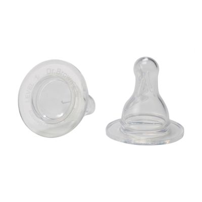 Dr. Brown's Flesspeen Standaard Hals Y-Cut 2-Pack