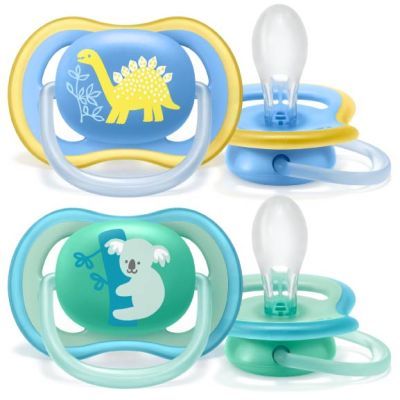 Philips Avent Fopspeen Ultra Air Dino 18mnd+ (2 stuks) SCF349/11