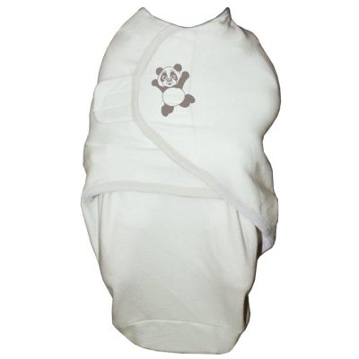 Bo Jungle Baby Wrap White Large