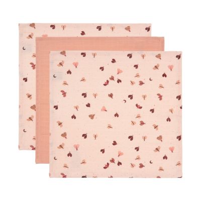 Bébé-Jou Monddoek Hydrofiel Sweet Butterfly 3-Pack