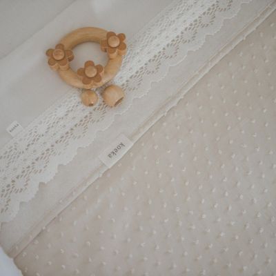Koeka Ledikantlaken Crochet Warm White