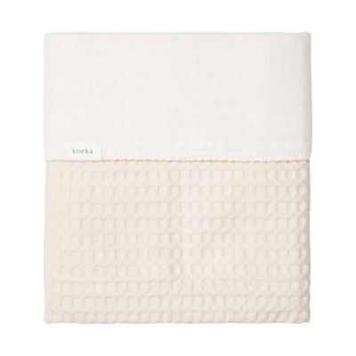 Koeka Wiegdeken Cotton Fleece Wafel Amsterdam Natural 
