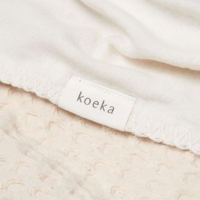 Koeka Wiegdeken Cotton Fleece Wafel Amsterdam Natural 

