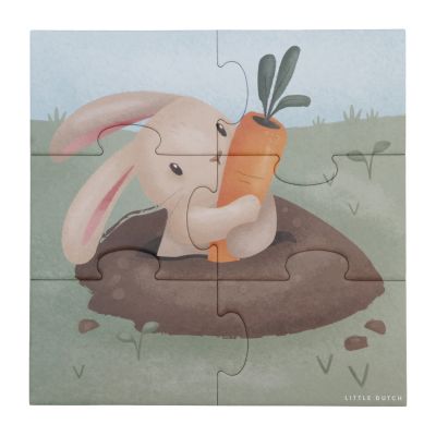 Tiamo Little Dutch Puzzel 4-in-1 Little Farm FSC