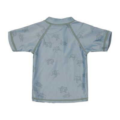 Little Dutch Zwem T-Shirt Korte Mouw Turtle Island Olive 74-80