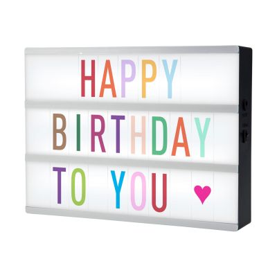 Alecto Letter Light Box