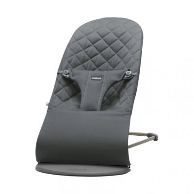 Baby Björn® Bouncer Bliss Cotton Classic Quilt Anthracite