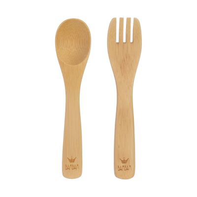 Bambam Vork En Lepel Bamboo