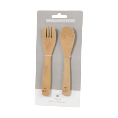 Bambam Vork En Lepel Bamboo