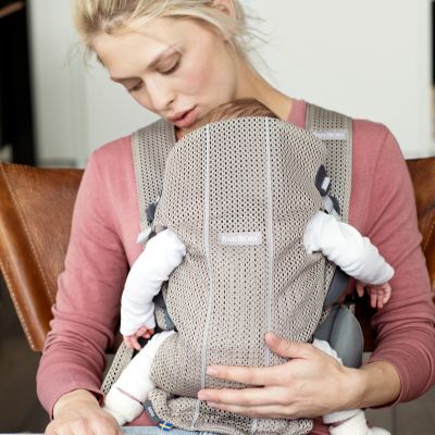 Baby Björn® Mini 3D Mesh Greige