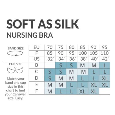 Carriwell Beha Voeding Soft As Silk Kant Recycled Zwart S
