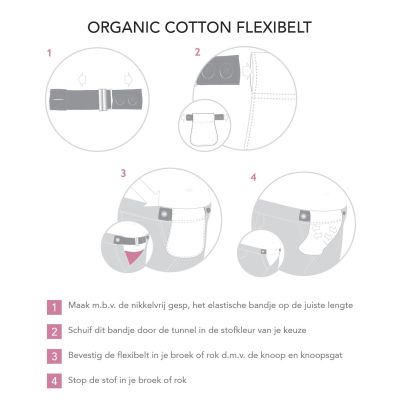 Carriwell Flexibelt Broekverbreder Biokatoen