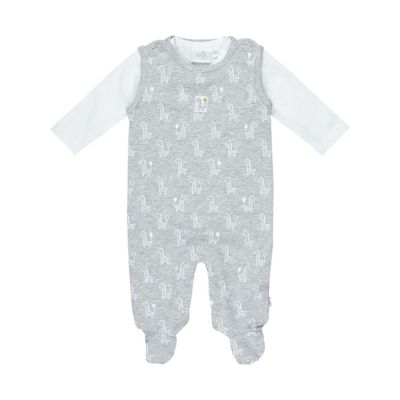 Feetje 2-Delige Boxpak Giraffe Grijs Melange  62
