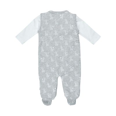 Feetje 2-Delige Boxpak Giraffe Grijs Melange  62