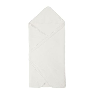 Jollein Badcape Embroidery Ivory