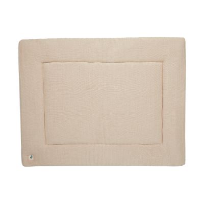 Jollein Boxkleed Pure Knit Leaf Nougat 75 x 95 cm