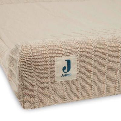 Jollein Aankleedkussenhoes Pure Knit Nougat