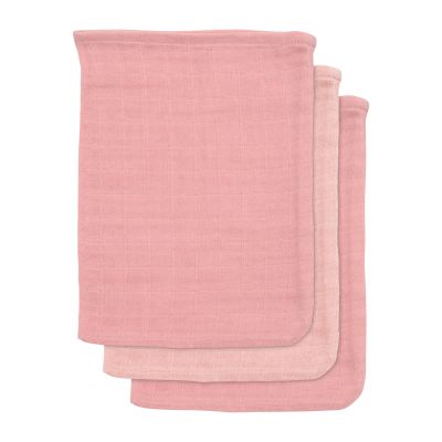 Jollein Washand Pale Pink 3-Pack
