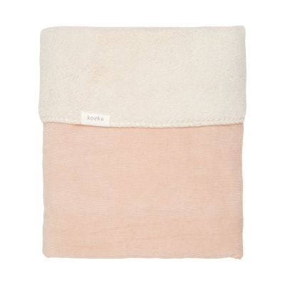 Koeka Ledikantdeken Teddy Oddi Rosa Salt