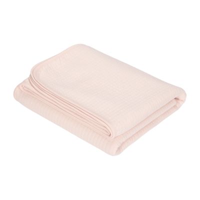 Little Dutch Wiegdeken Zomer Pure Soft Pink 70 x 100 cm